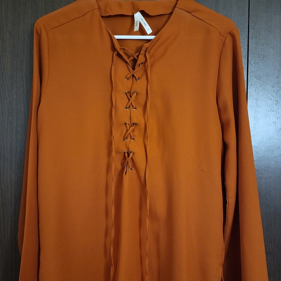 Dusty brown top - Picture 4 of 4